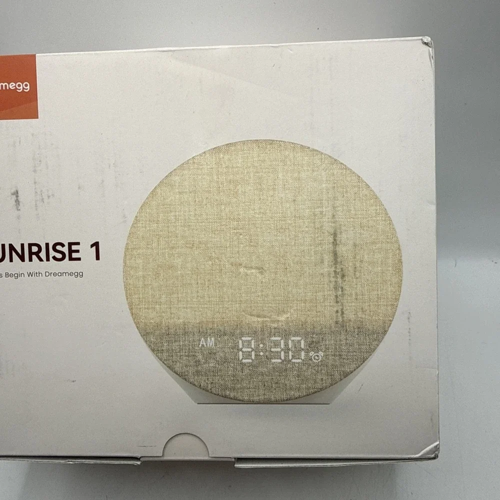Dreamegg‎ Sunrise 1 Alarm Soothing Sounds Night Light Color Beige